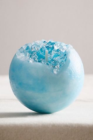 Geode Crystal Sphere Candle