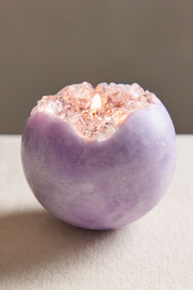 Geode Crystal Sphere Candle #3