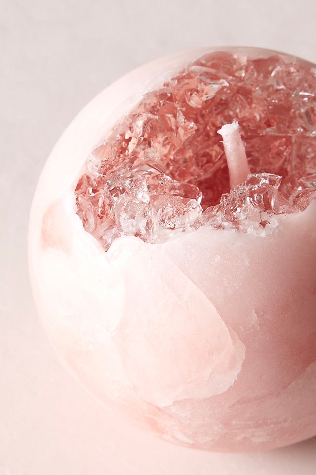 Geode Crystal Sphere Candle #2