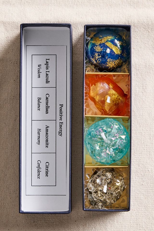 Mini Crystal Candle Set #3