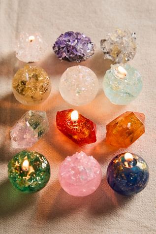 Mini Crystal Candle Set