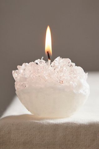 Medium Crystal Candle