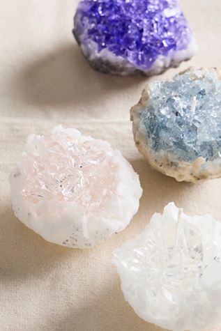 Large Crystal Candle