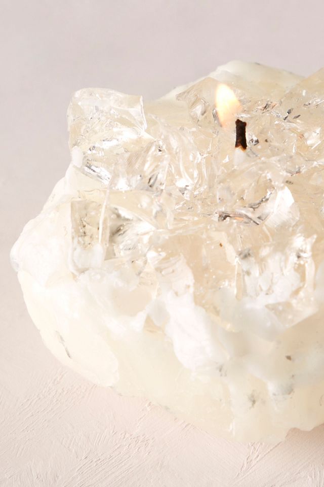 Large Crystal Candle #4