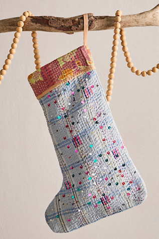 Kantha Confetti Stocking