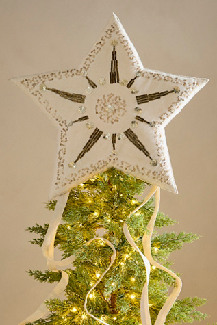 Embellished Star Tree Topper