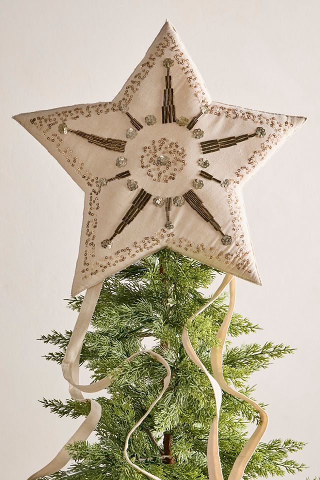Embellished Star Tree Topper #1