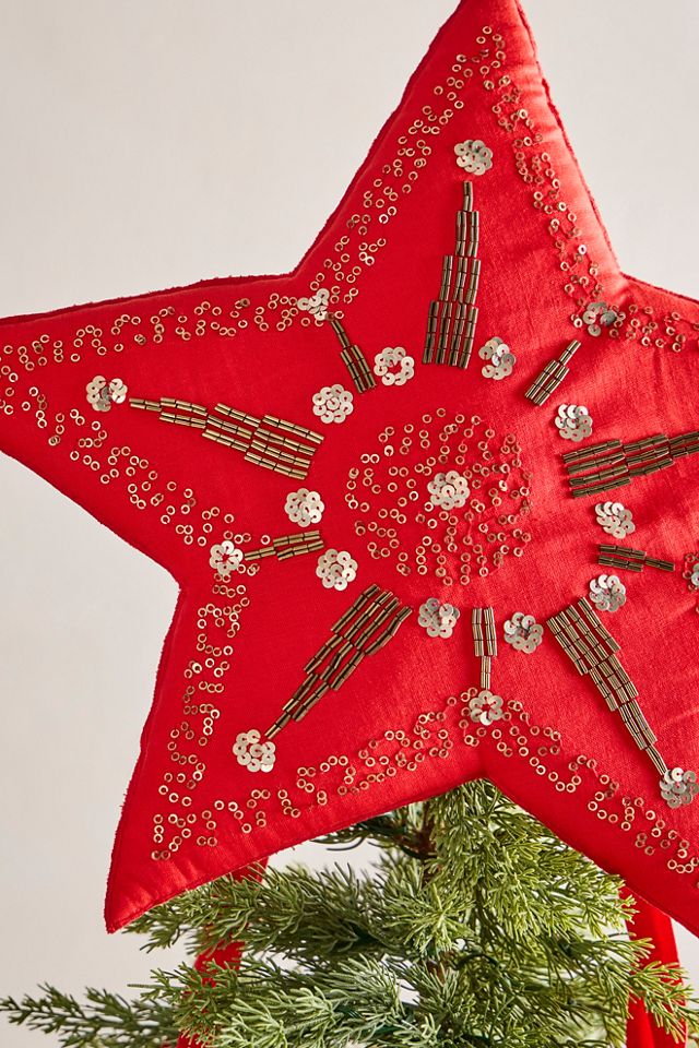 Embellished Star Tree Topper #2
