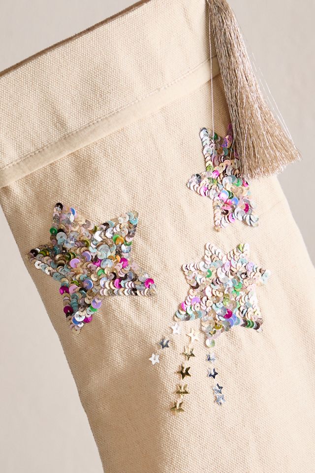 Confetti Star Stocking #2