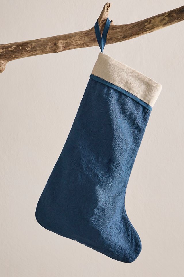 Navy Star Stocking #1