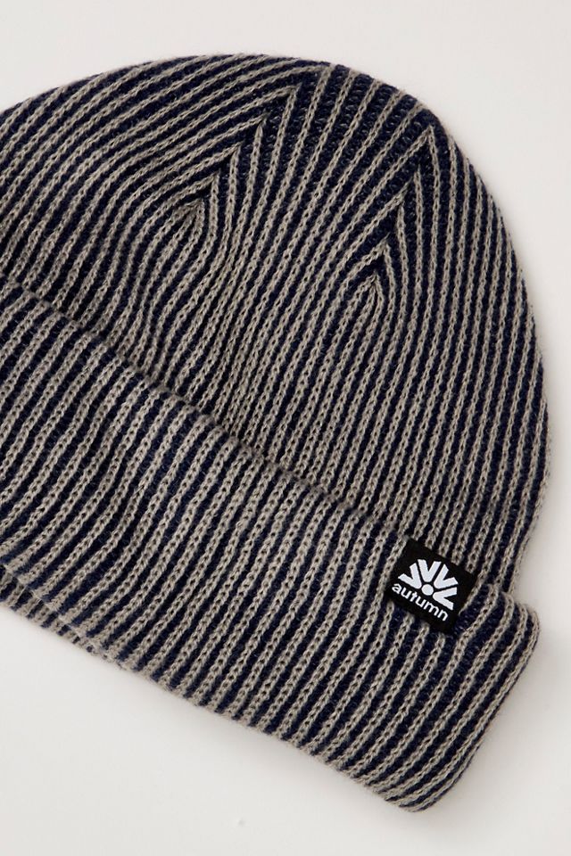 Autumn Cord Double Roll Beanie #1