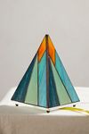 Stained Glass Pyramid Lamp