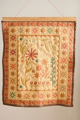 Floral Patchwork XL Wall Hanging