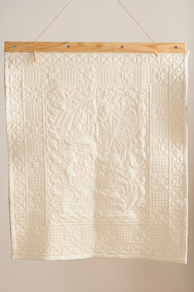 Floral Patchwork XL Wall Hanging #1