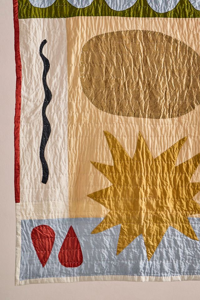 Tessa Layzelle Handstitched Solstice Pattern Quilt #2
