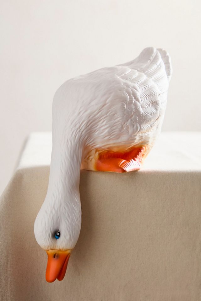 Duck Leaning Over Lamp #1
