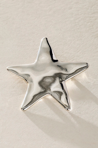 Keeping On Brooch by Free People in Silver