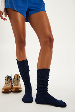 Super Scrunch Socks by FP Movement at Free People, Midnight