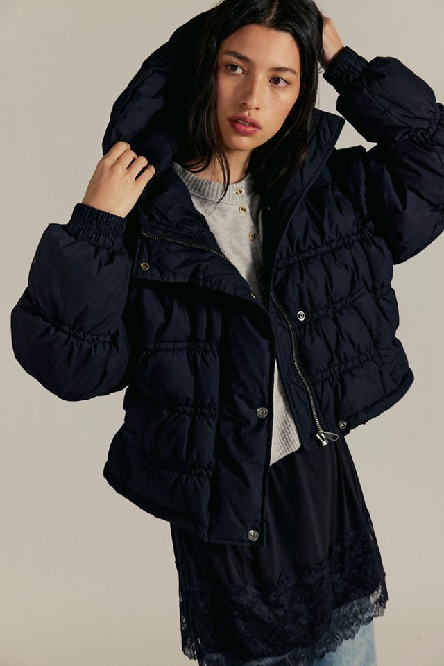 Party Of One Solid Puffer Jacket #3