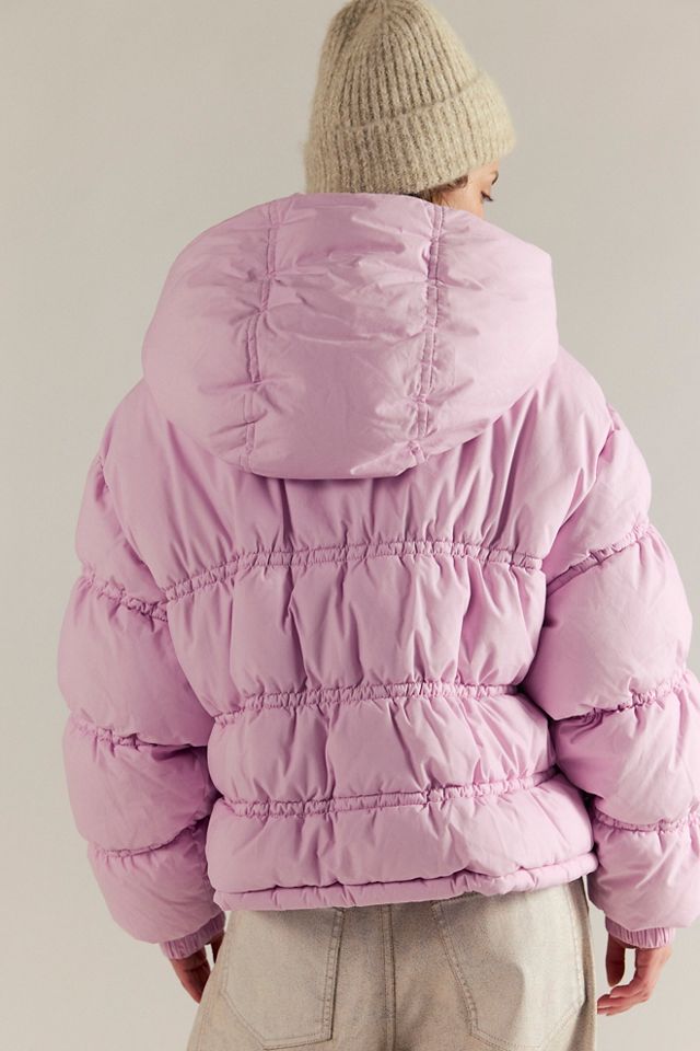 Party Of One Solid Puffer Jacket #1