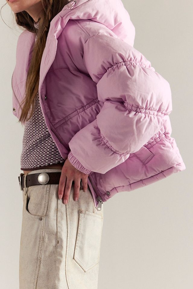 Party Of One Solid Puffer Jacket #3
