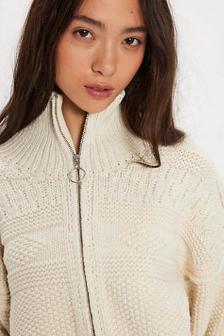 We The Free Lil Lad Cardi at Free People in White, Size: M