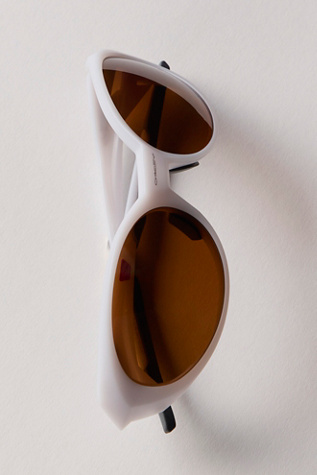 Oakley Eye Jacket Sunglasses at Free People in White