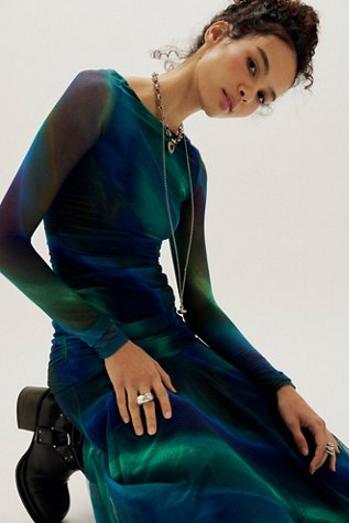 Sunnei Mesh Maxi Dress - thumbnail 8