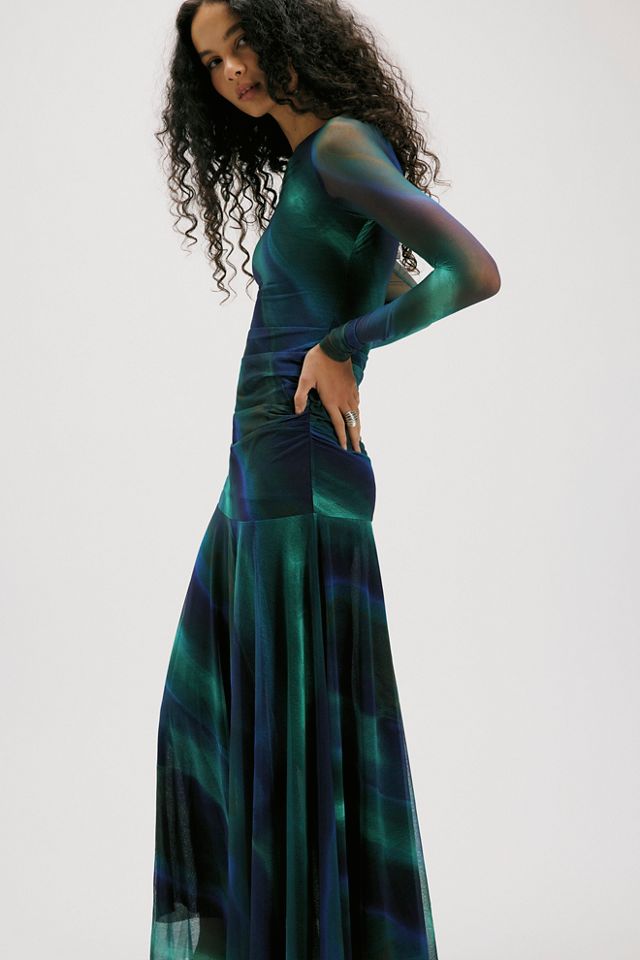 Sunnei Mesh Maxi Dress #1