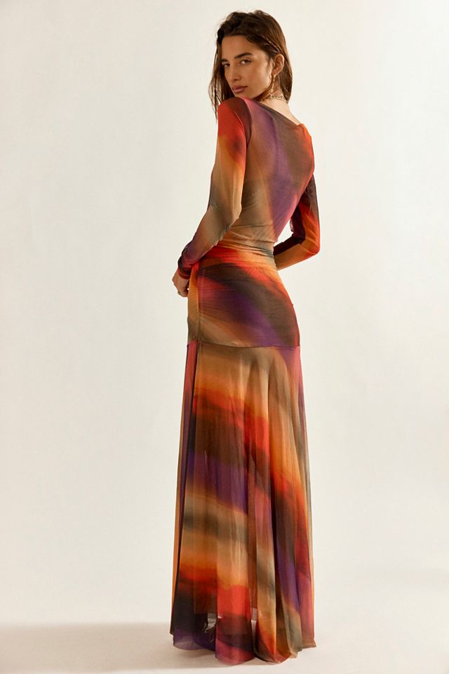 Sunnei Mesh Maxi Dress #1