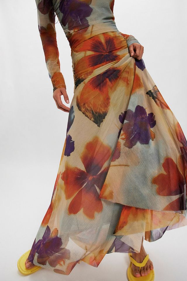 (取寄) フリーピープル レディース メッシュ マキシ ドレス Free People women Sunnei Mesh Maxi Dress Sunrise Combo Sunnei Mesh Maxi Dress | Free People