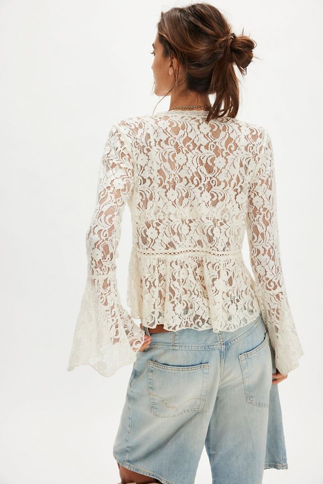 Whispering Love Lace Top #2