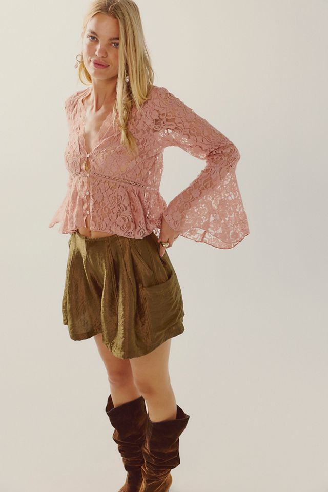 Whispering Love Lace Top #2