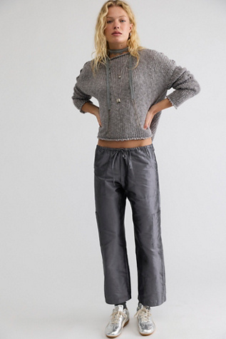 DONNI. The Taffeta Drawstring Cargo Pants