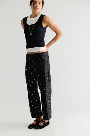 DONNI. The Taffeta Drawstring Cargo Pants