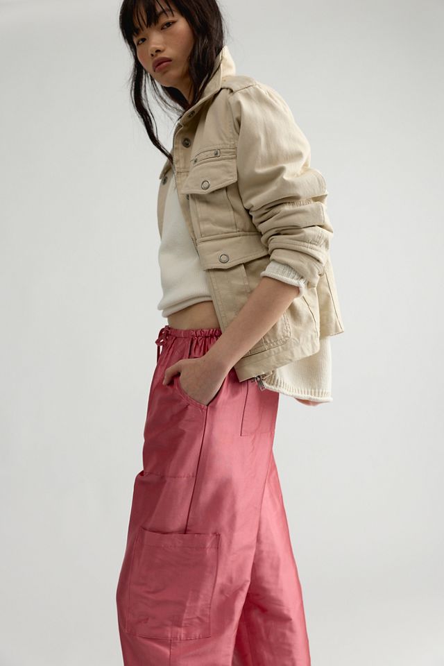 DONNI. The Taffeta Drawstring Cargo Pants #2