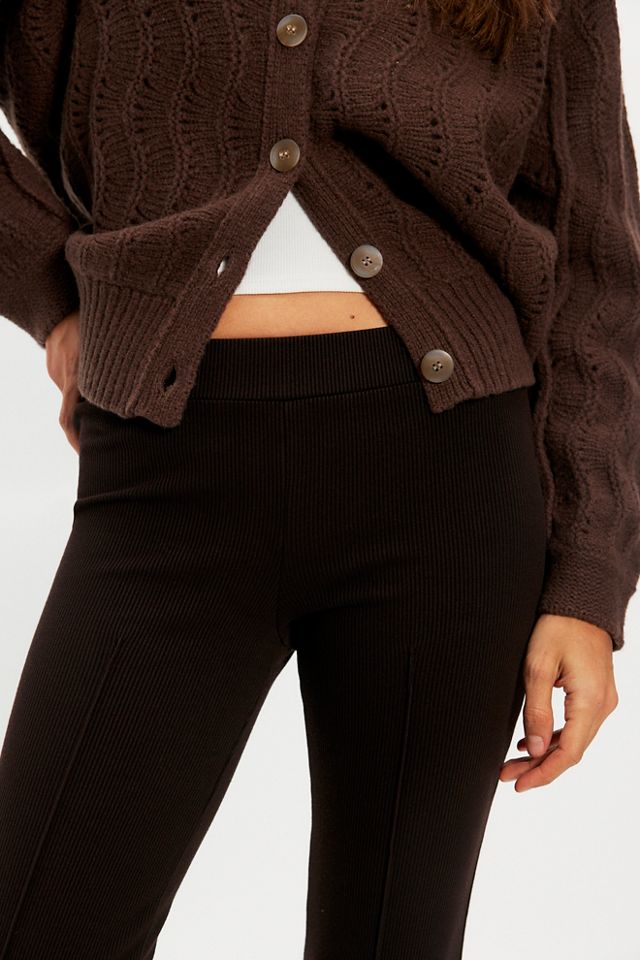 DONNI. The Tall Rib Kick Flare Pants #2