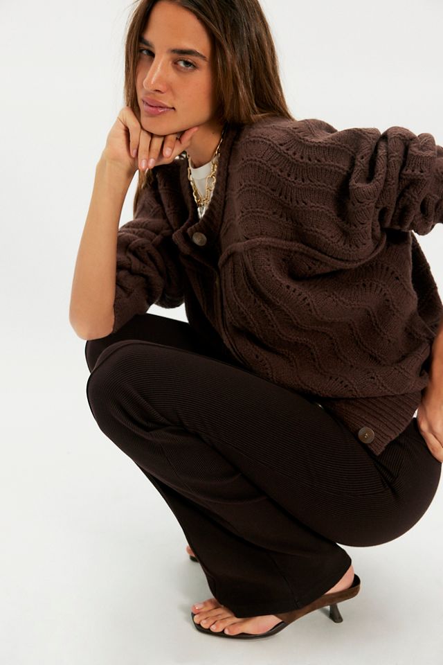 DONNI. The Tall Rib Kick Flare Pants #3