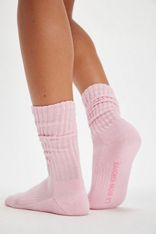 Le Bon Ballet Socks by Free People in Pink
