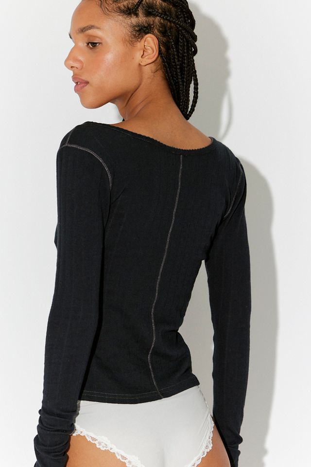 End Game Pointelle Long Sleeve #1
