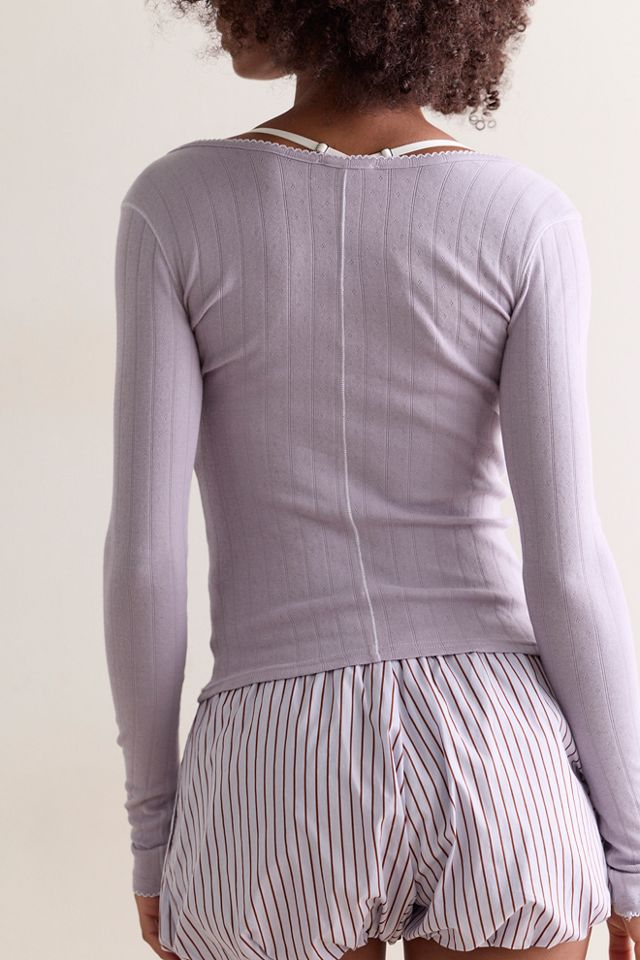 End Game Pointelle Long Sleeve #1