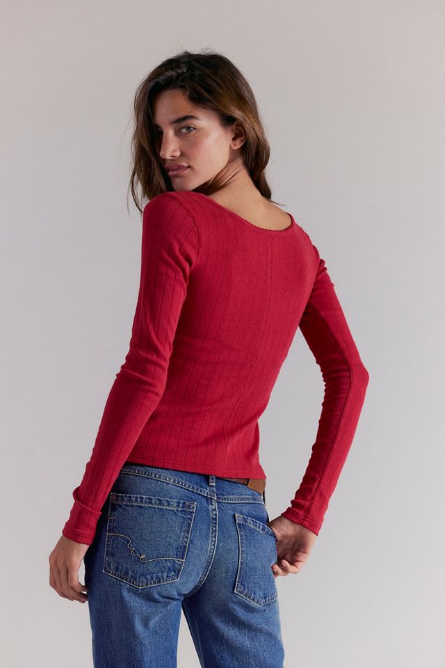 End Game Pointelle Long Sleeve