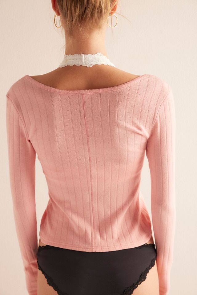 End Game Pointelle Long Sleeve #1