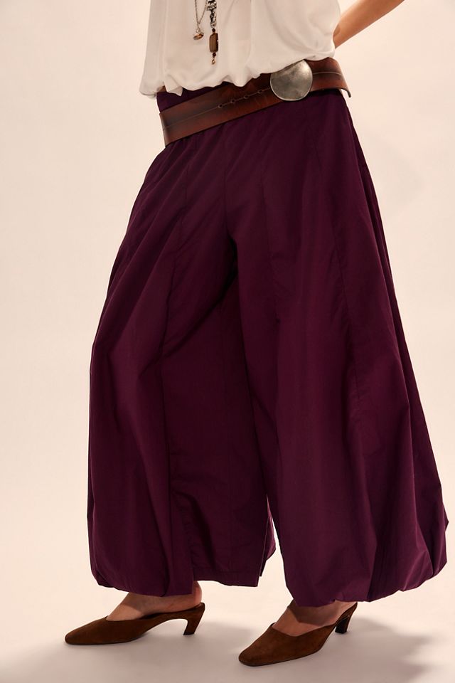 Bubble Pop Cropped Balloon Pants #2
