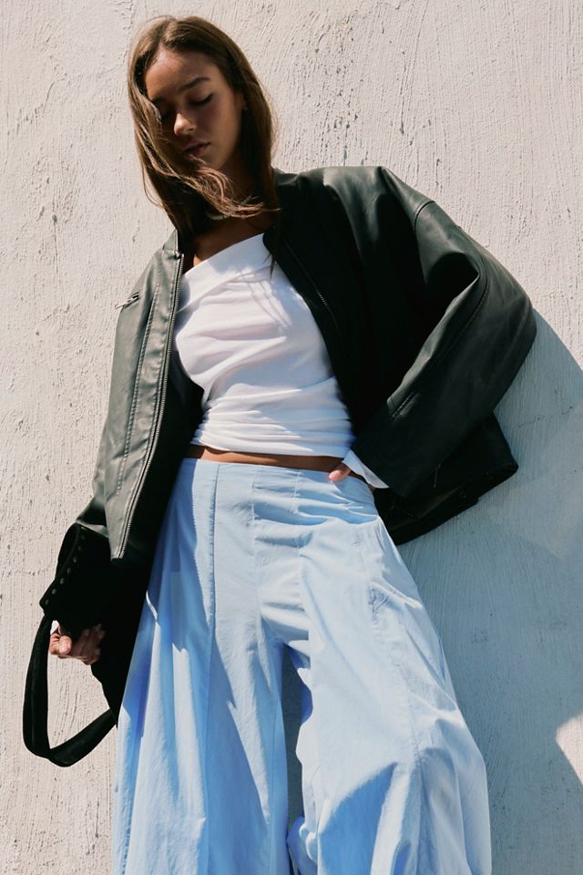 Bubble Pop Cropped Balloon Pants #2