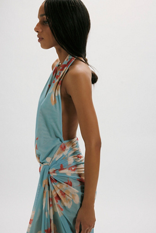 Женское платье Bec + Bridge Calliope Drape Maxi, цвет: С принтом — фото 4