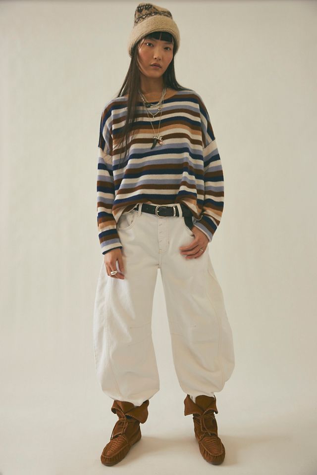 Tomorrow Stripe Cashmere Sweater #3