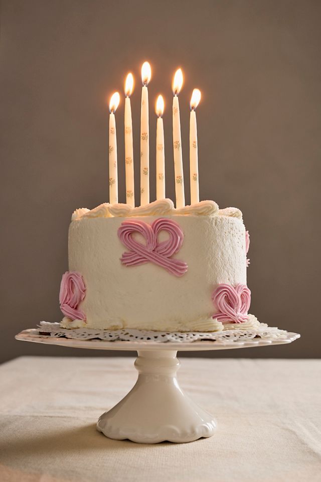 Printed Taper Candles #1