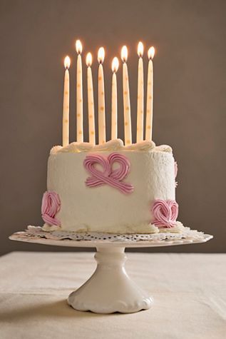 Printed Taper Candles