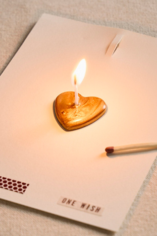 Wish Cards by Free People in Gold